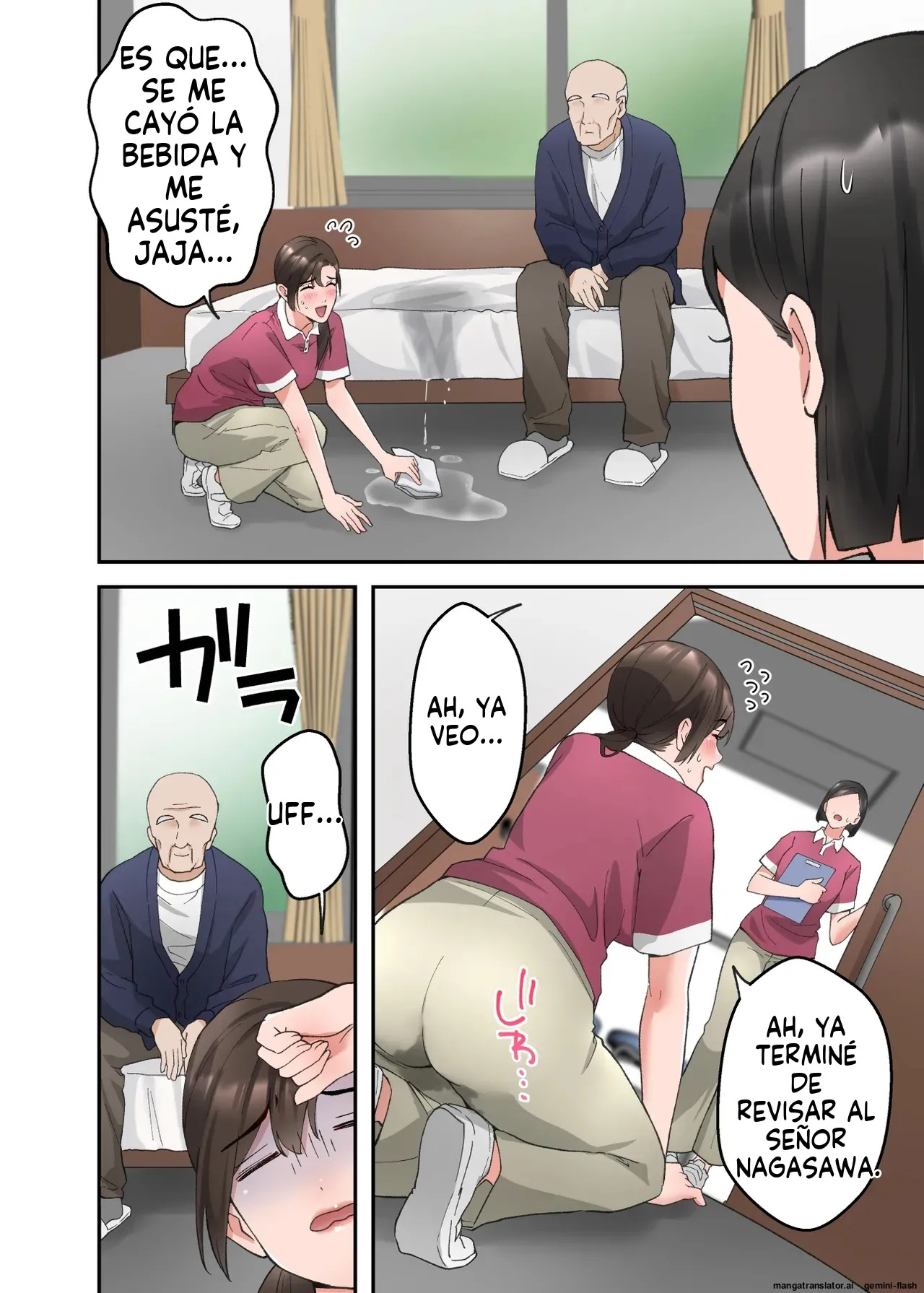 El Anciano "Viril" del geriatrico ...!!!