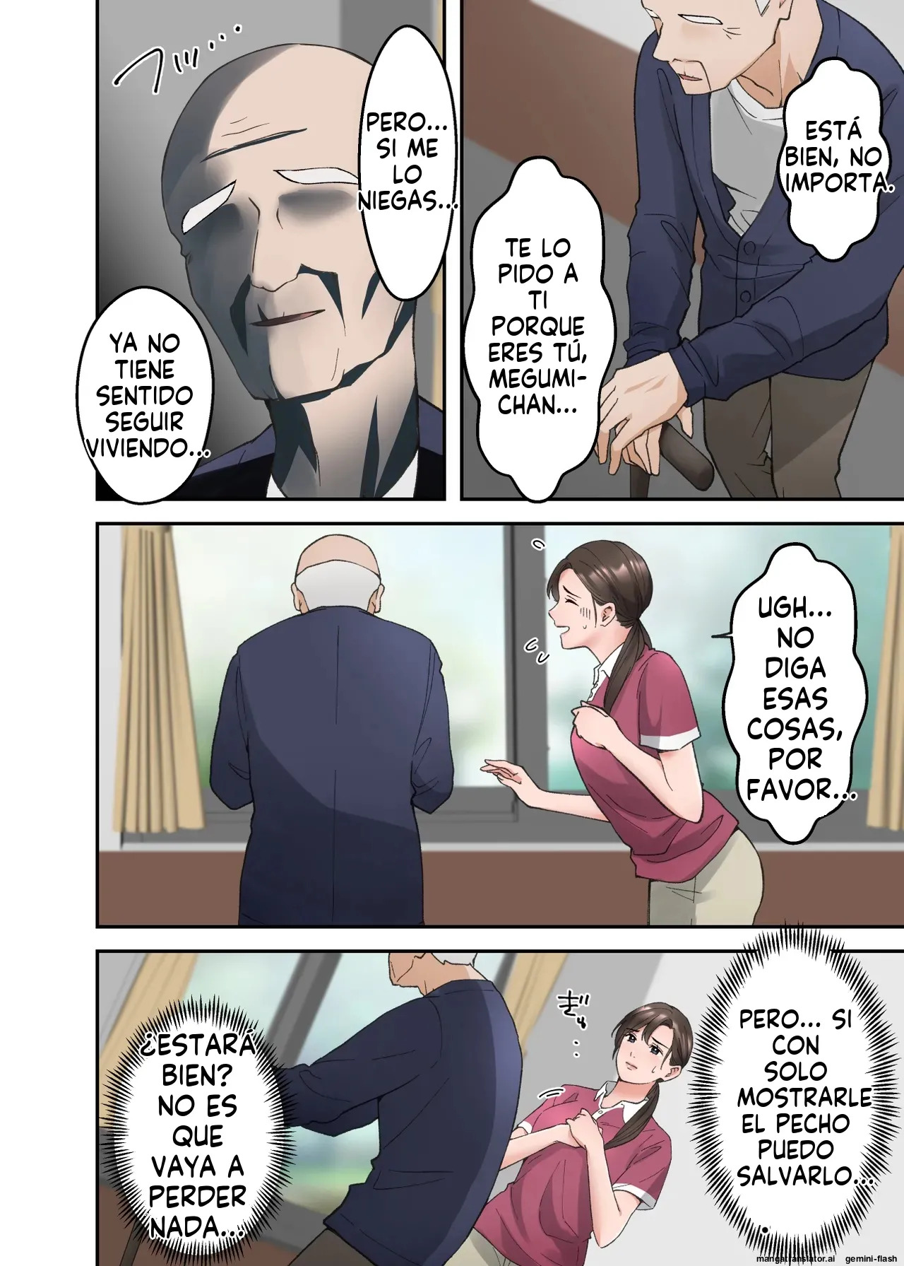 El Anciano "Viril" del geriatrico ...!!!